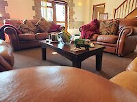 Relaxing in the lounge of Helena