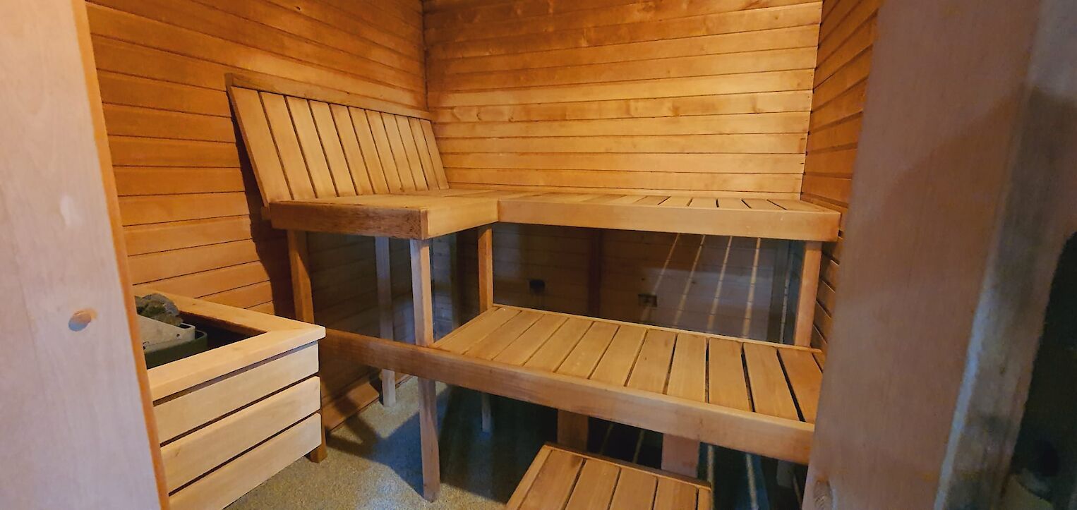 Cedar Sauna at The Victorian Barn Dorset