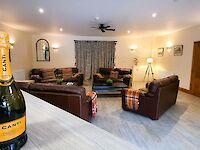 Homely and spacious lounge and bar area within Victoria Albert
