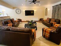 Homely and spacious lounge and bar area within Victoria Albert
