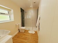 One of the spacious ensuite shower room in Hollywood