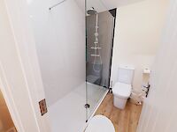 One of the spacious ensuite shower room in Hollywood
