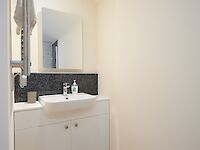 Photo of one of the ensuite shower rooms in Ashwood, elegant styling