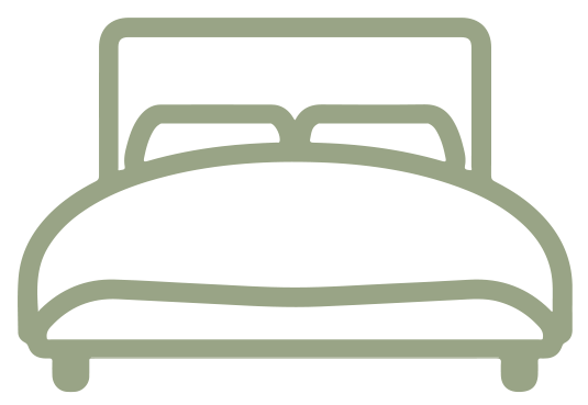 Image of a bed to indicate number of people this property sleeps
